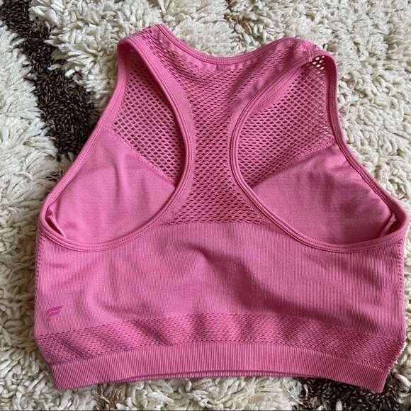 Fabletics Maran Seamless Sports Bra in Pink  S - Picture 2 of 8